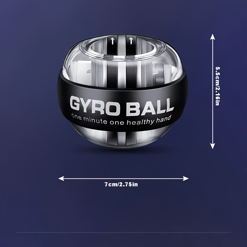 Wrist Strength Gyroscope Ball Is Used to Enhance Arm, Finger, And Muscle Workouts, Serving As a Home Grip Strengthener to Boost Health And Power