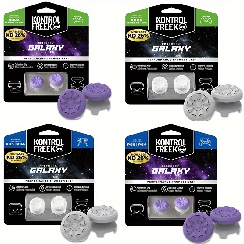 

For Thumbsticks - Reusable , & Mid Height For Ps4/ps5 & One/ - //purple