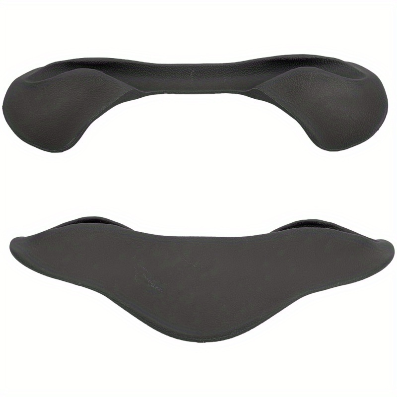 Two barbell neck pads on a white background