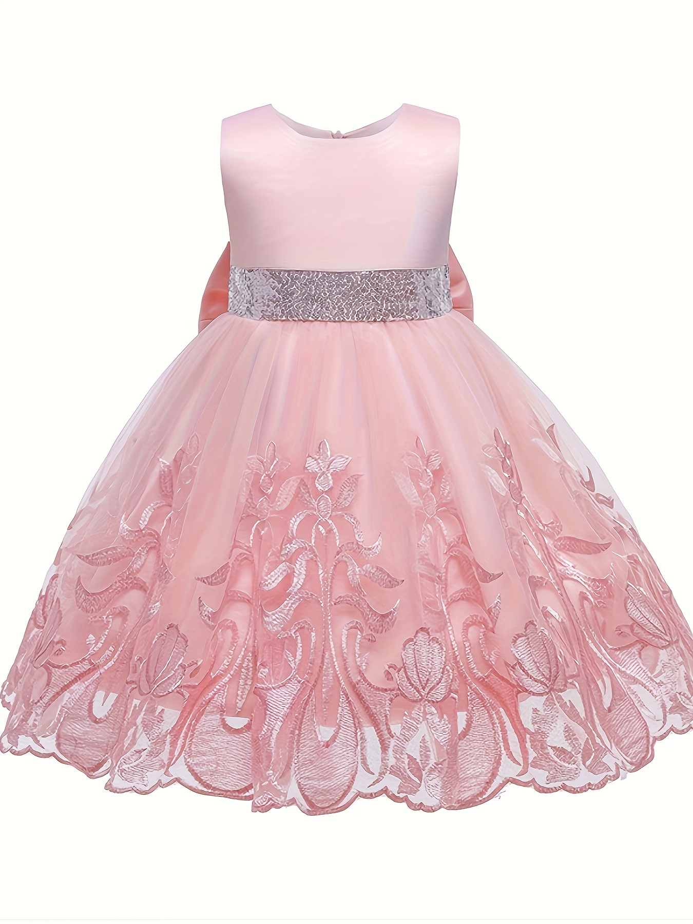 open lace back dress Amazon.com: Princess Birthday Dresses