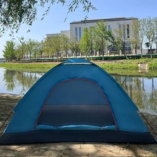 outdoor camping tent 2 3 person capacity portable easy setup for hiking trips