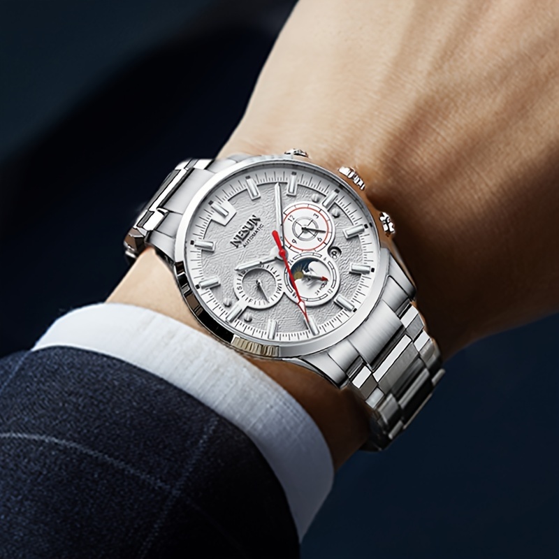 Nesun Men's Multi-Functional Automatic Mechanical Watch