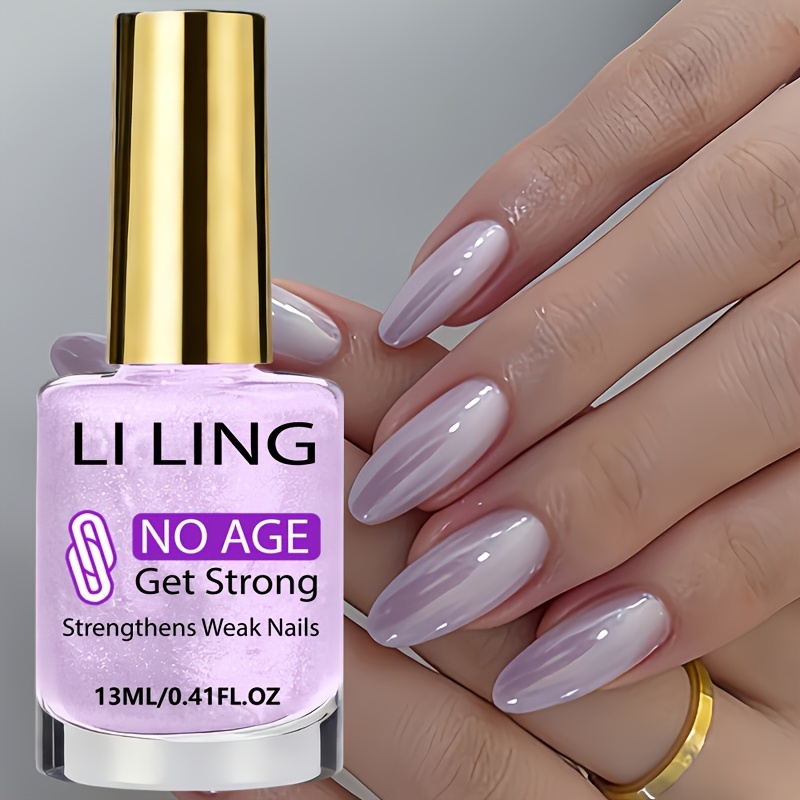 Image of Purple Mother-of- Strengthener - -dry, Fast-drying & No-bake. Quick Nail Art With Salon-quality Pearlescent Finish. Perfect For Parties, Essential For Busy Schedules, And A Great Gift For Holidays