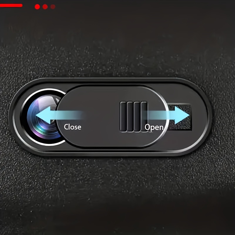 TEMU 1pc For Model 3/y Dashboard Camera Cover With Sliding Switch Blocker - Abs Material, , Car Interior Accessory