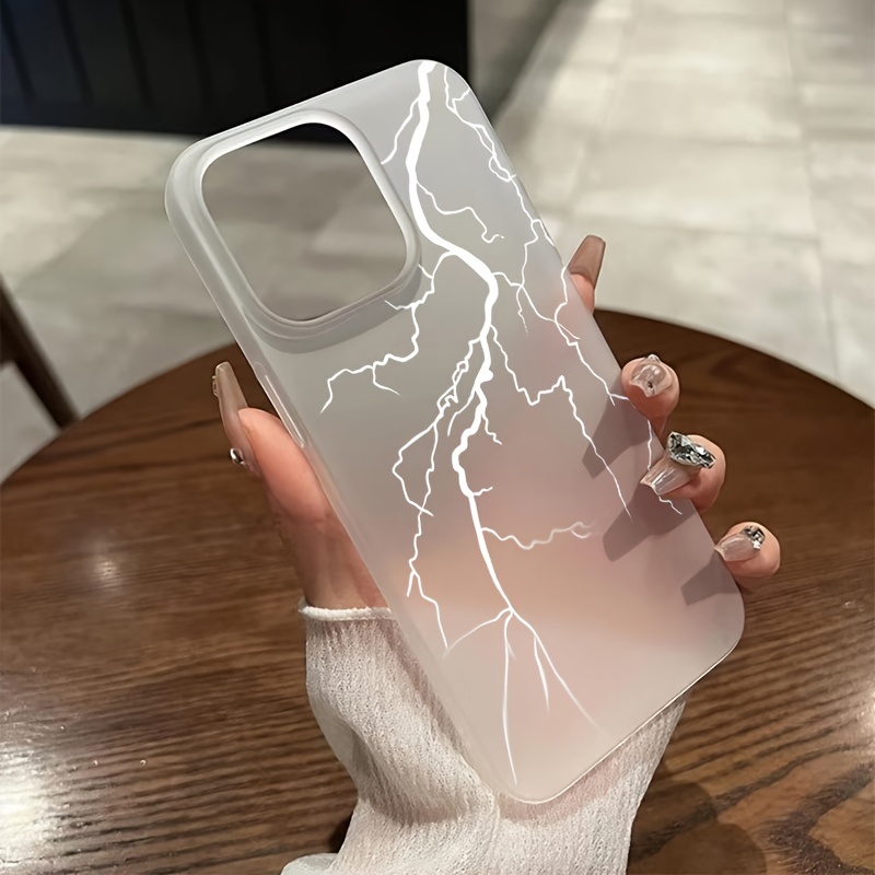 

Simple Frosted Semi-transparent Lightning Suitable For Apple 15pro/14 Mobile Phone Case Iphone13/12/11 Soft Xs/xr78p