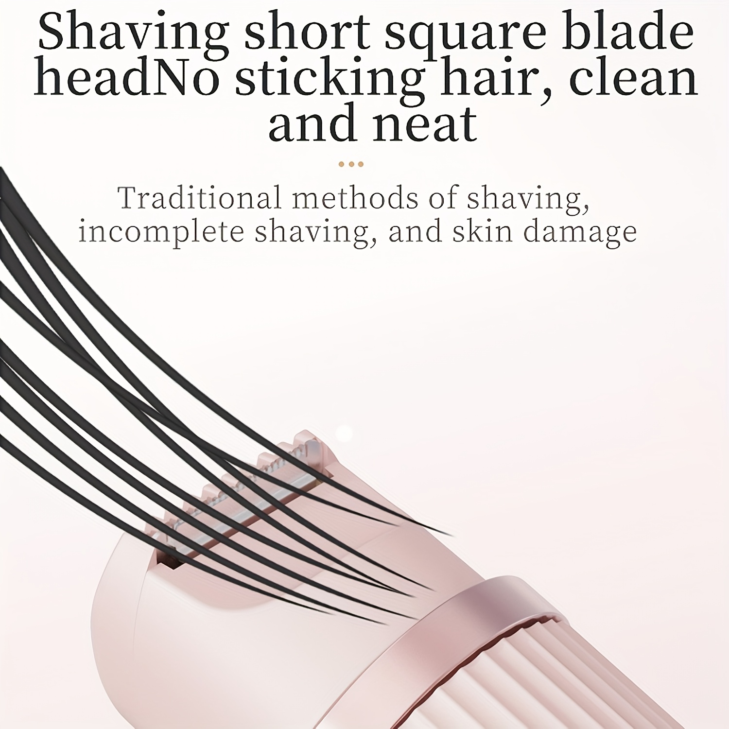 female shaver 2 in 1 female electric shaver double ended female   easy to carry suitable for bikini underarms legs and face hair removal ideal valentines day gift body hair trimmer pink purple Product details 6