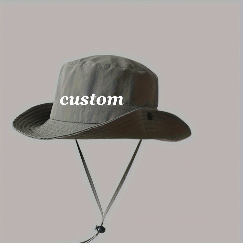 TEMU Customized Outdoor Hats, Hiking Hats, Personalized Sun Hats, Camping Hats, Summer Hats, Travel Hats, Fishing Hats, Outdoor Mountaineering Hats
