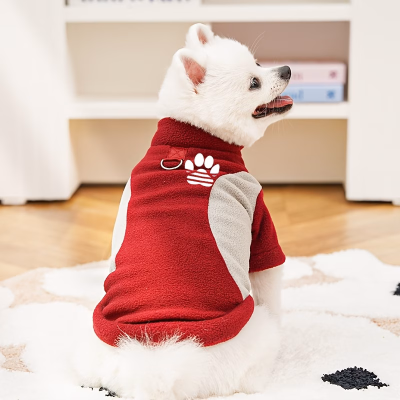 warm fleece sweaters and jackets for small dogs like chihuahuas and pugs autumn and winter Product details 3