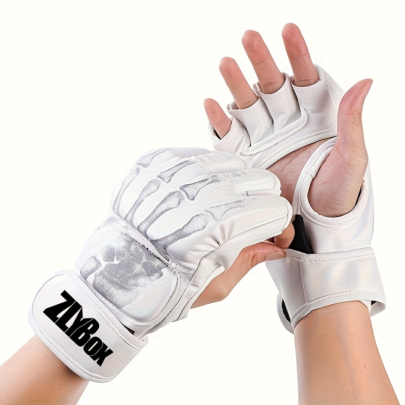 E-shop Professionelle Boxhandschuhe - Training, offenes Handflächen-Design (ausgelegte Knöchel 1. Mittelhandknochen), für Boxen, Kampfsport - Robuste