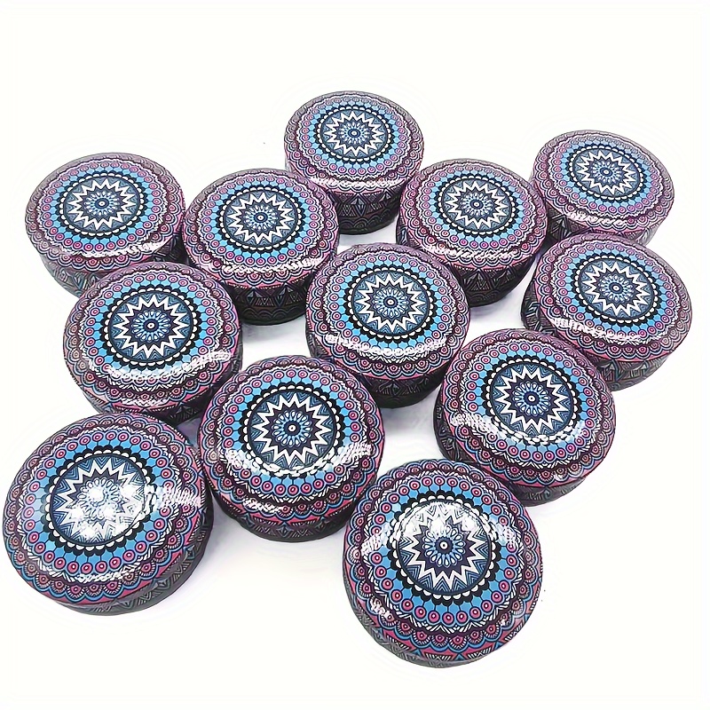 Premium floral metal jars lids perfect diy candle making temu