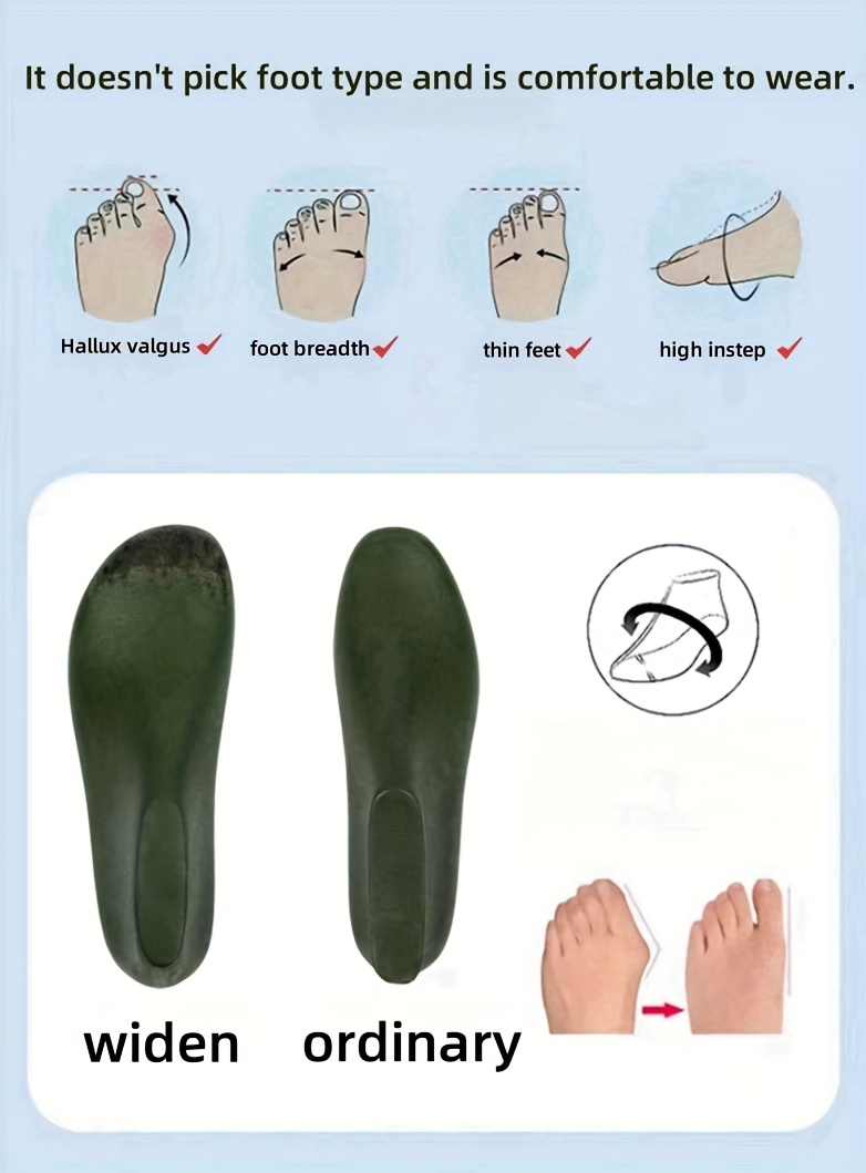 breathable unisex wide toe shoes for daily casual sports running and comfortable wear featuring a soft non slip and   suitable for   feet Product details 1