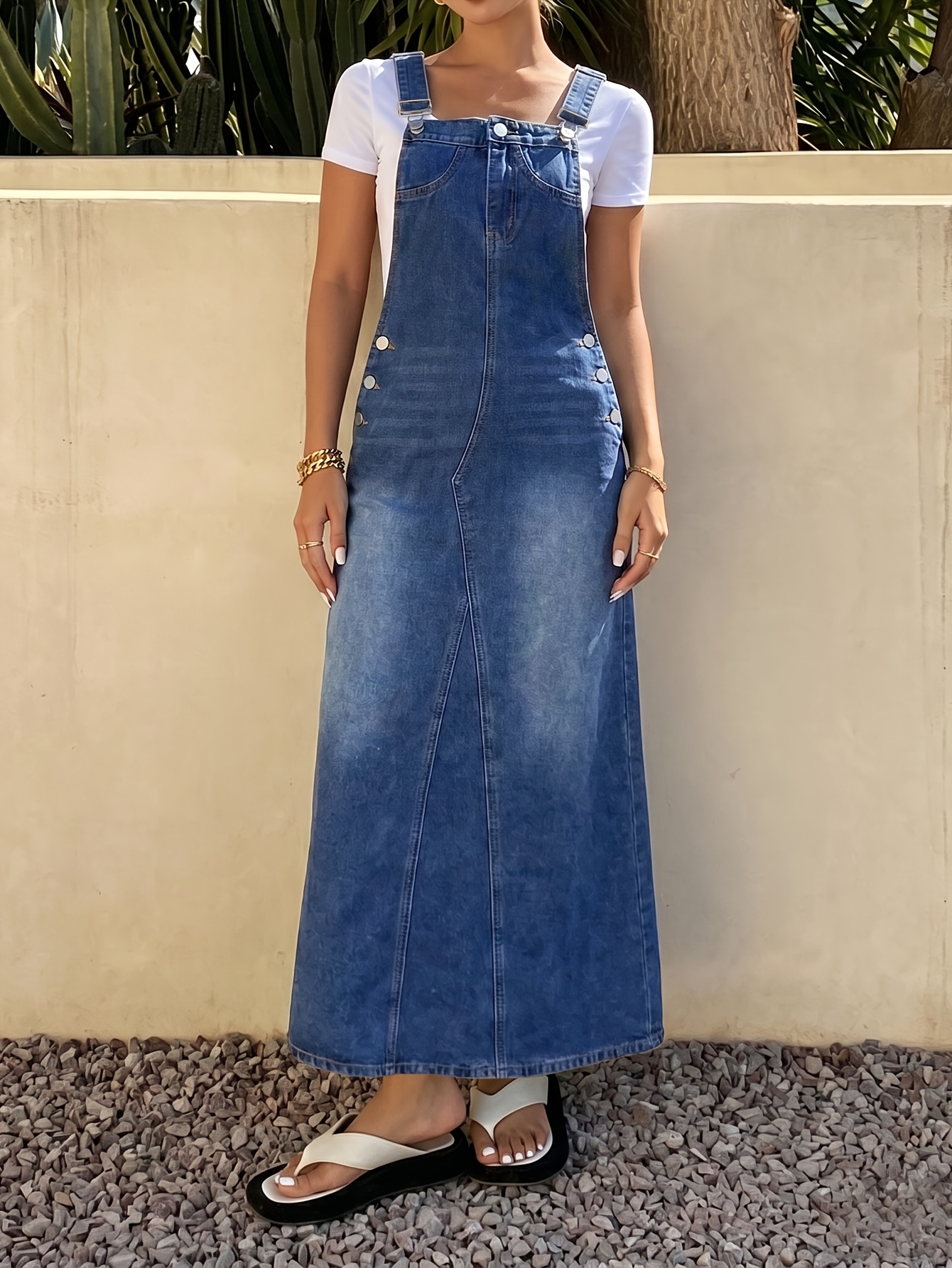 overall jean dress knee length denim sexy mini dress