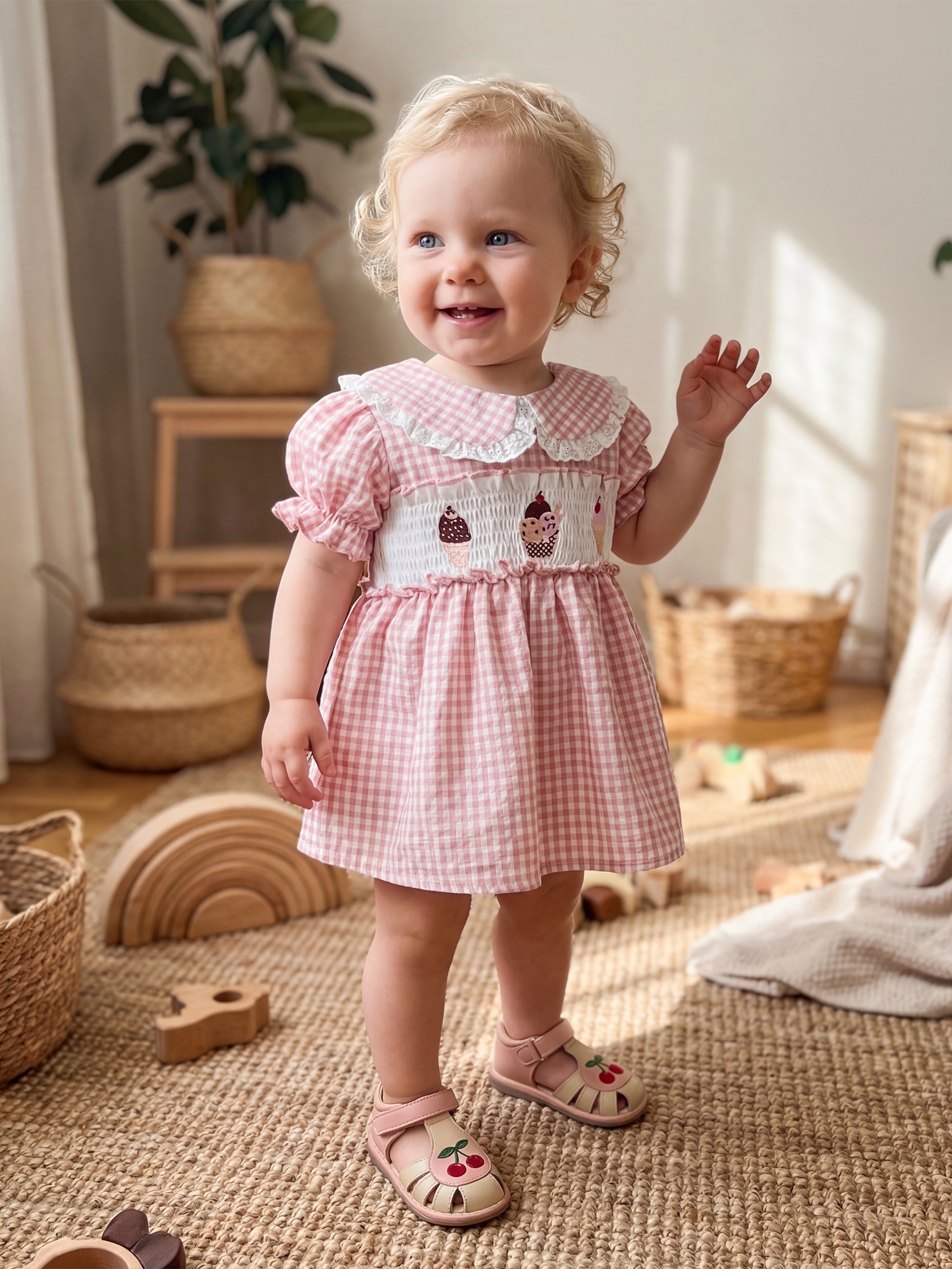 infants dresses sold on Temu United States