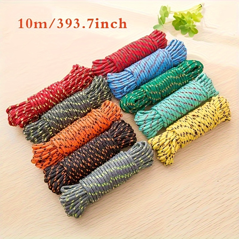 Nylon Washing Clothes Line Rope Clothesline String 10Meters[1pcs]