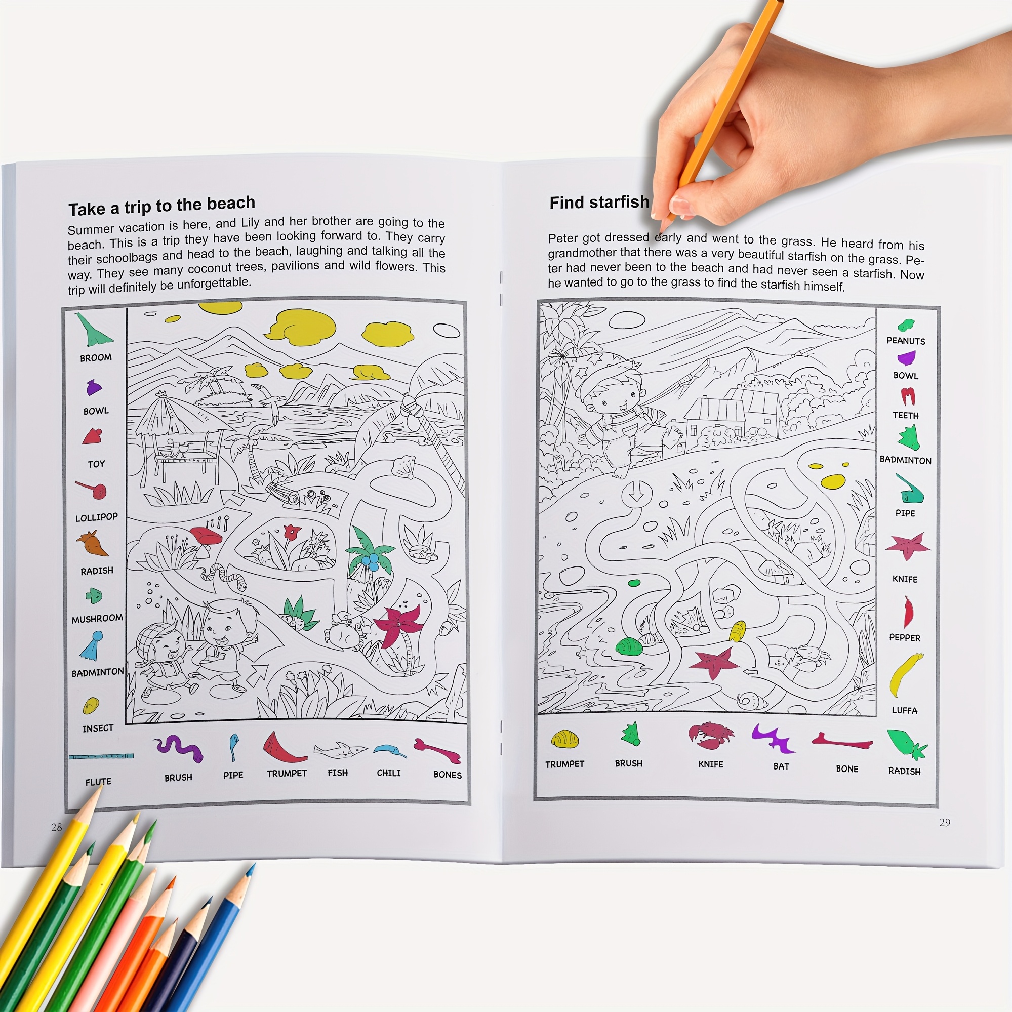 Fun & Engaging Children's Book: Full of Hidden Images for Enhanced Cognition & Engagement