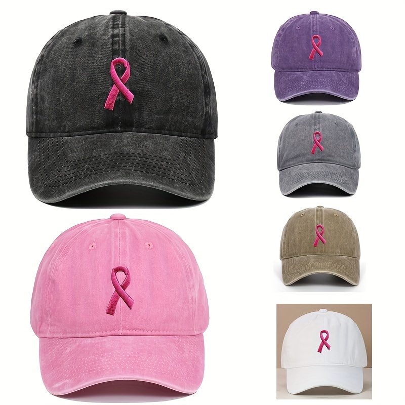 

Awareness Hats For Women, Embroidered Adjustable Baseball Cap