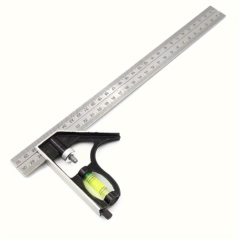 Adjustable Stainless - Precision Horizontal & Angle Measuring Tool With Digital Display, Alloy Construction