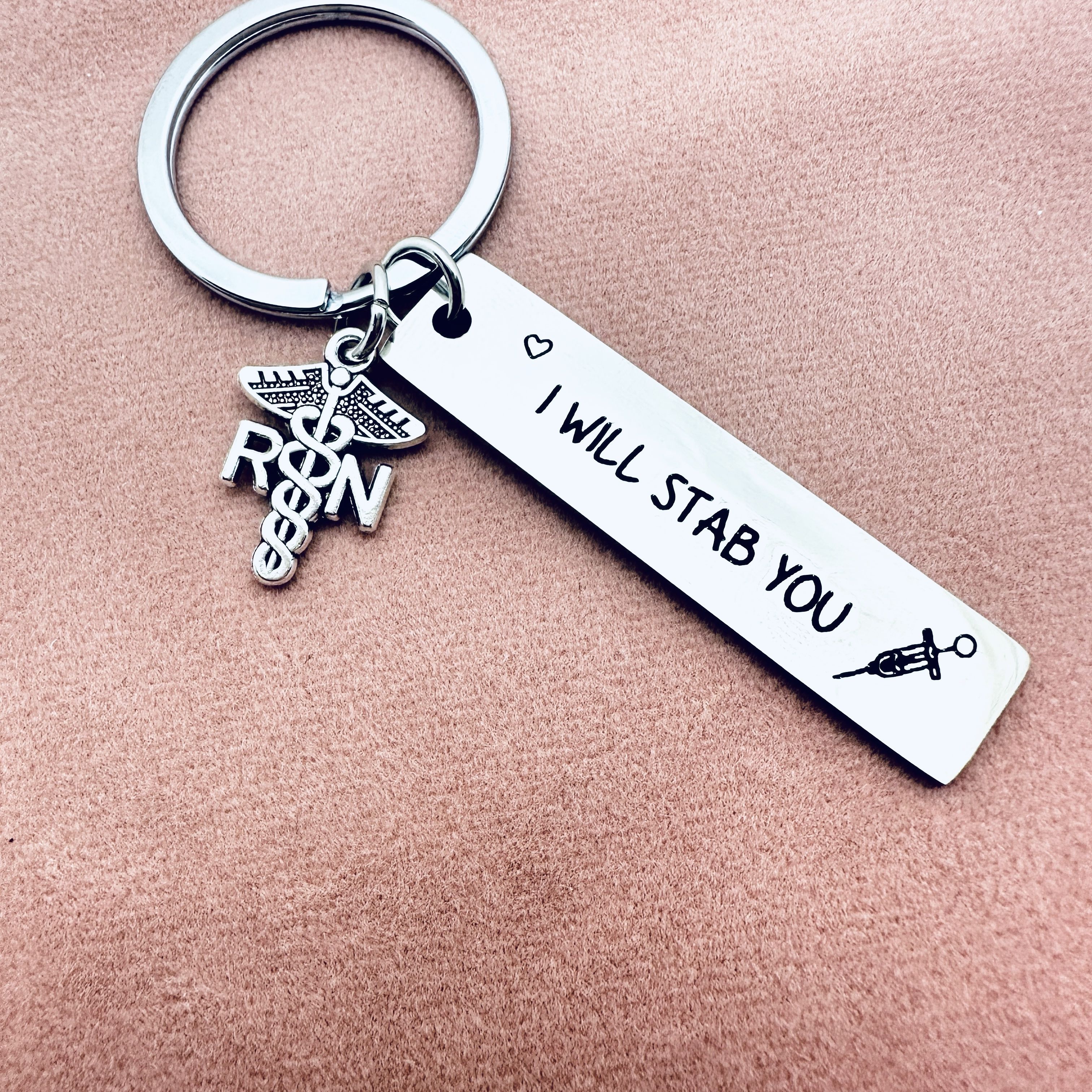 

A Nurse Keychain, Nurse Jewelry, Medical Gift, Nursing Keychain, Nurse Graduation Jewelry, Medical Jewelry, Medical Student Gift, Nurse Birthday Gift, Humorous Gift