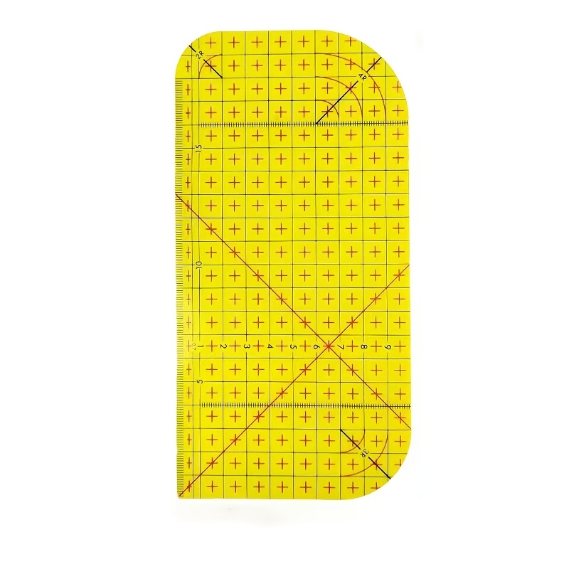 TEMU Ruler, Multifunctional Pattern Ruler, Ironing Ruler, Handmade Sewing Clothing Ruler, Design Ruler, Right Angle Ruler