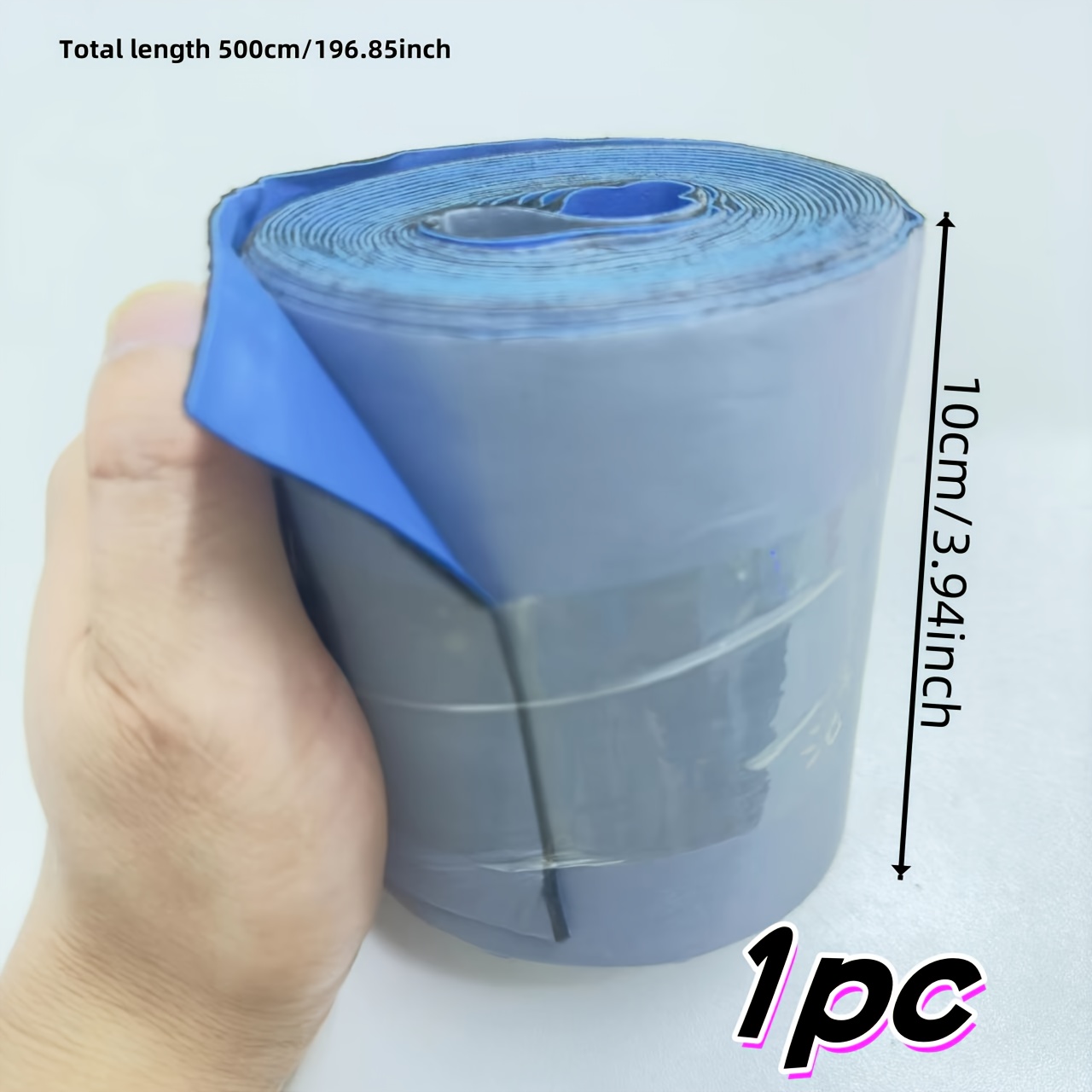 TEMU Waterproof -adhesive Duct , 196.85 Inch Pe For , Wall, Repair - , For Metal And Stone Surfaces, Sealant