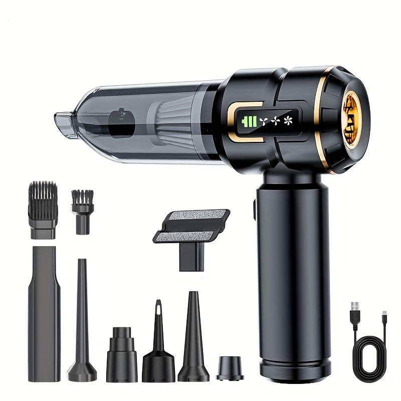 Portable Handheld Cordless Vacuum 16000pa Compressed Air