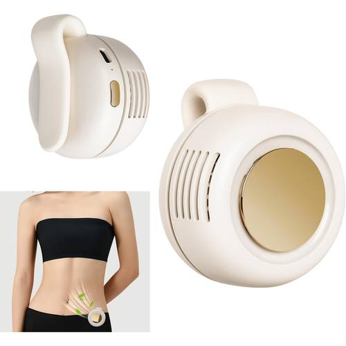 portable clip on wearable mini fan 60 strong quiet wind personal fan 360 adjustable ultra light waist fan for back cooling portable desk fan for sports office