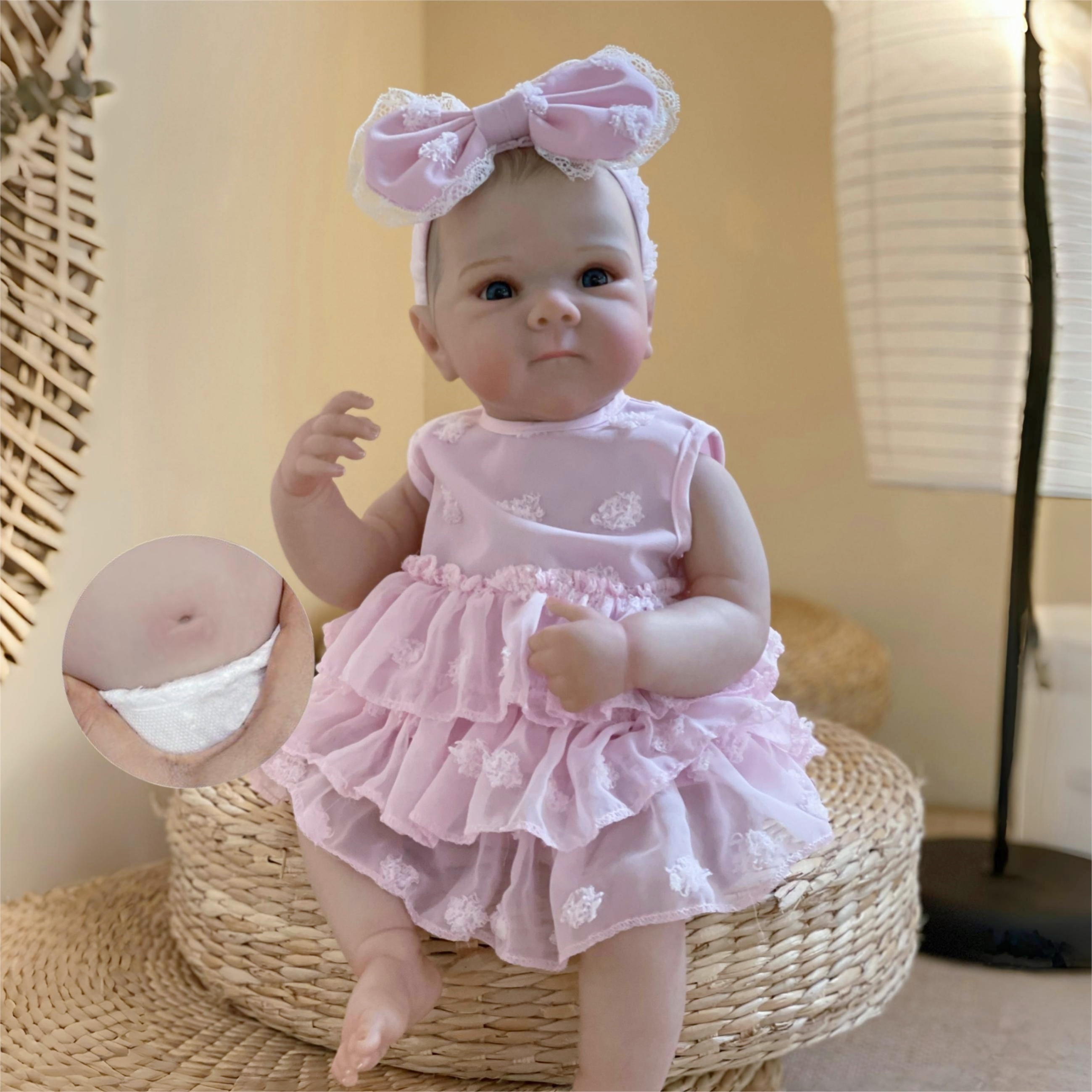 Full Silicone Reborn Baby Dolls - Free Shipping On Items Shipped From Temu  United Kingdom