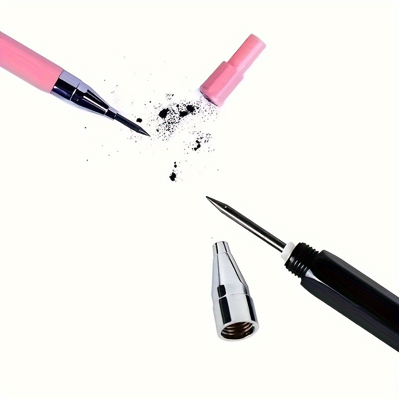 Multifunctional 2B Mechanical Pencil with Built-In Sharpener, 1+16pcs Set