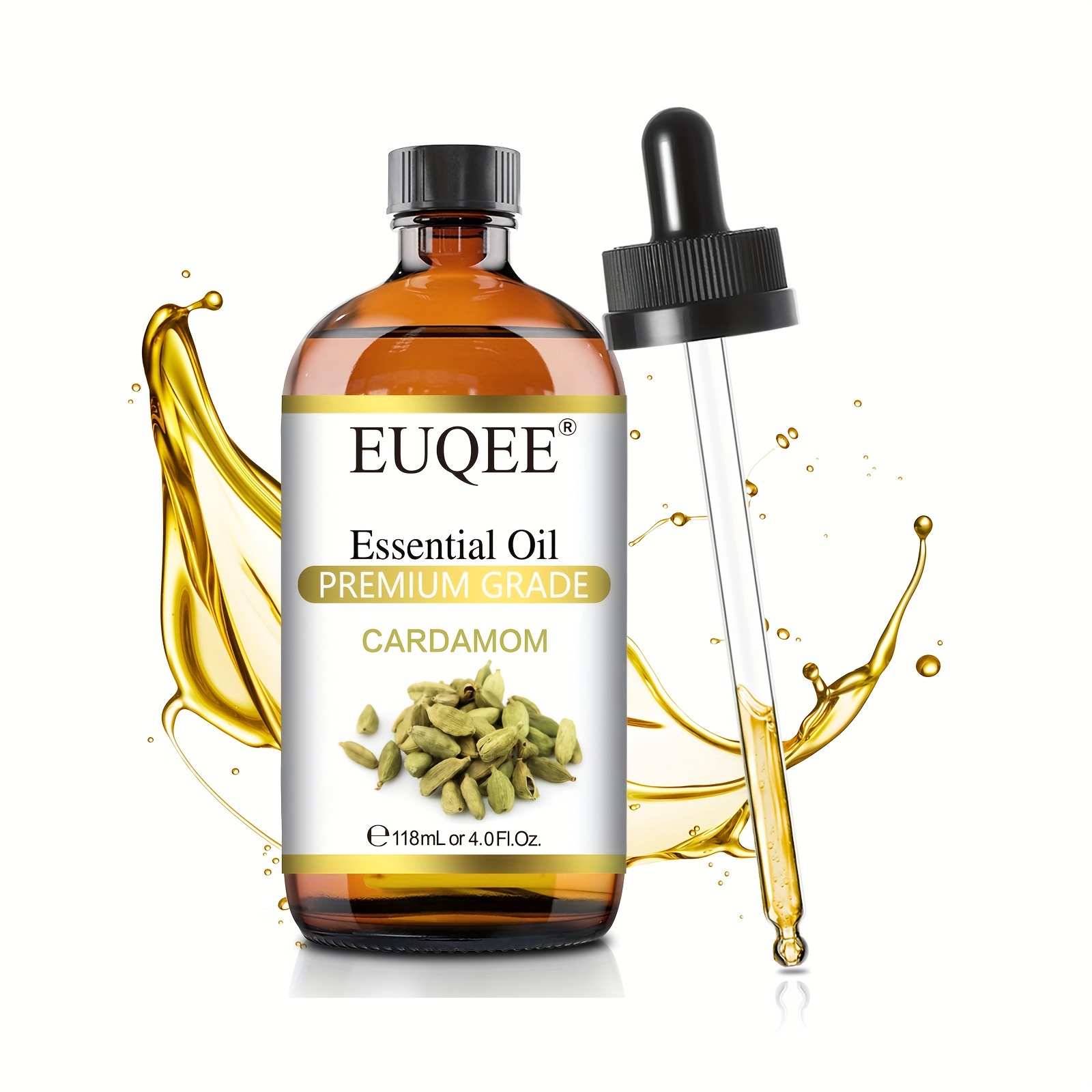 

1 Bottle Euqee Essential Oil, 118ml/4.0fl.oz, Aromatherapy Grade, Mood Lifting, Multipurpose Liquid For Diffusers, Humidifiers, Oil Burners & Diy Crafts