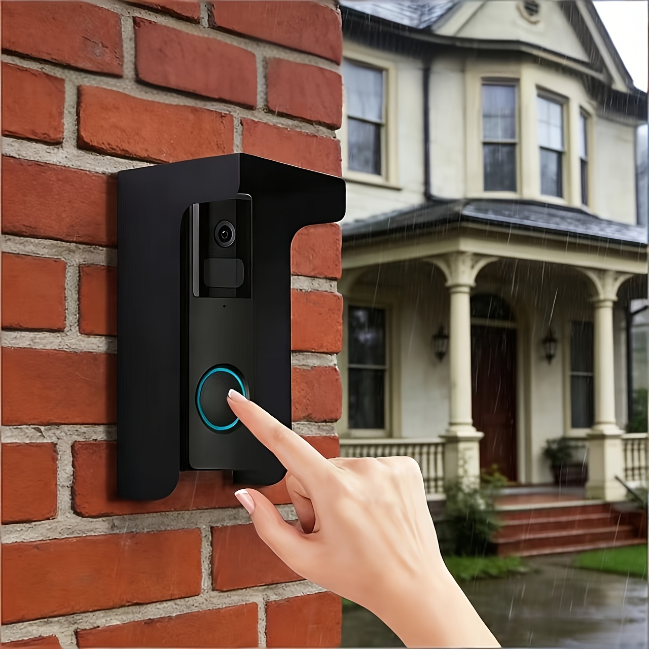 Heavy Duty Metal Doorbell Cover, Waterproof & Rustproof
