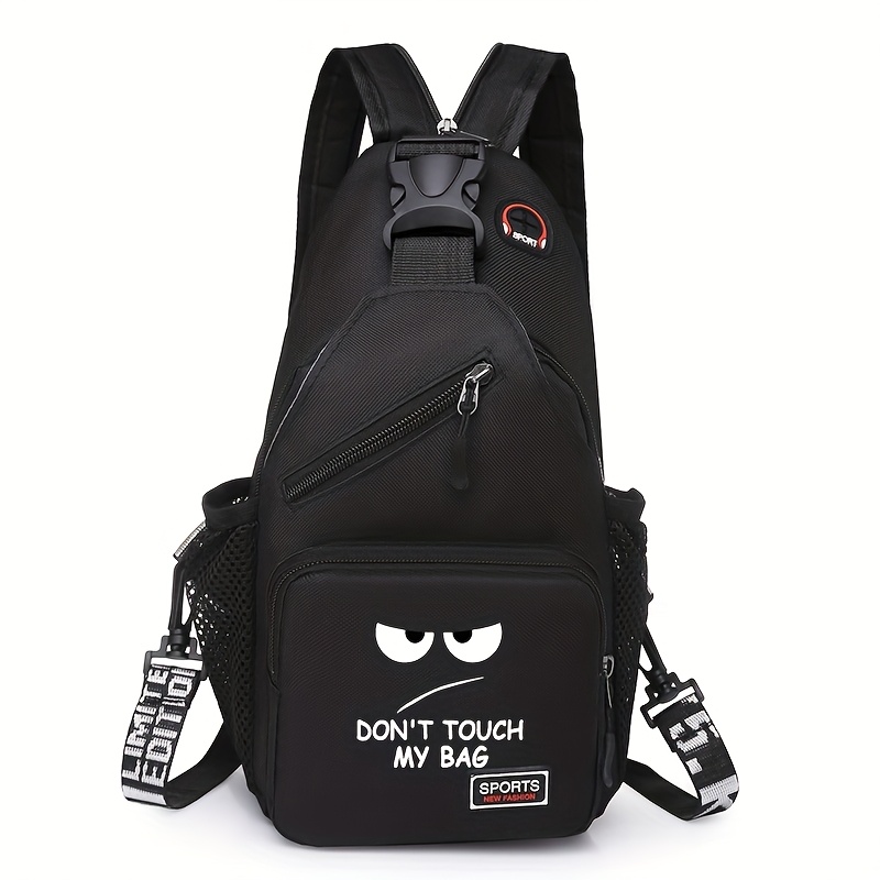 E-shop Brusttasche mit " " Aufdruck - Verstellbare Sport-Tasche für die Taille, geeignet für den täglichen Weg zur Arbeit und Reisen, lässige Mode