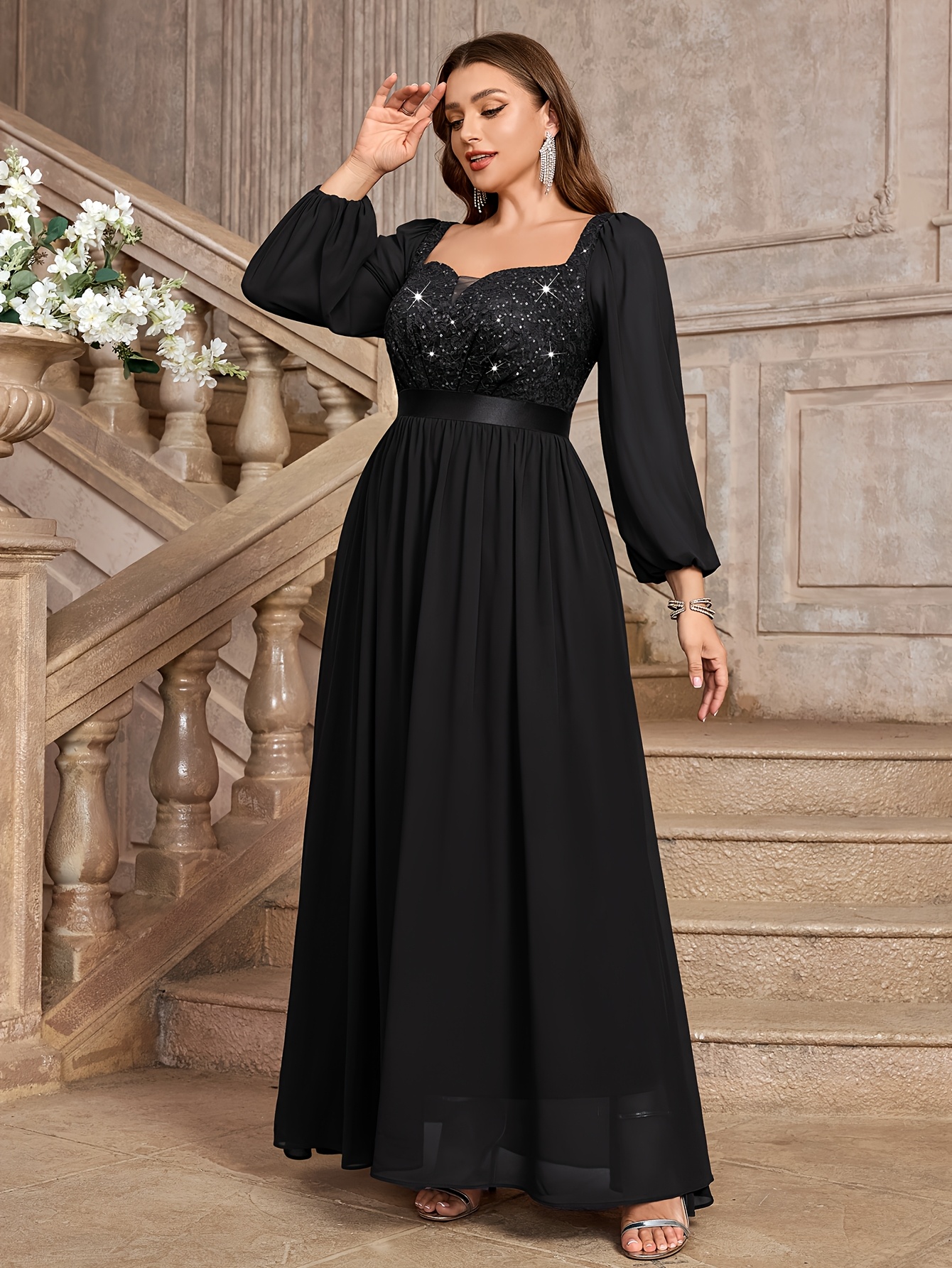 Plus Size Dress For Large Tummy Evening Gowns Royal Blue Xxl Fancy Dress  Plus Size Plus