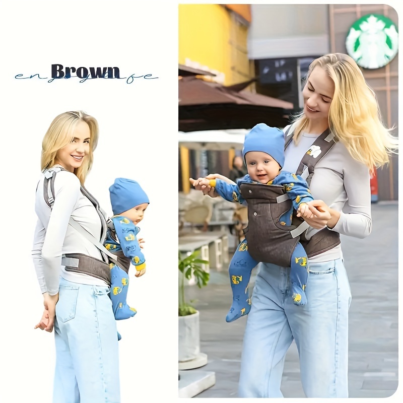 ergonomic baby carrier multifunctional front back baby carrier christmas halloween thanksgiving day easter new years gift details 6