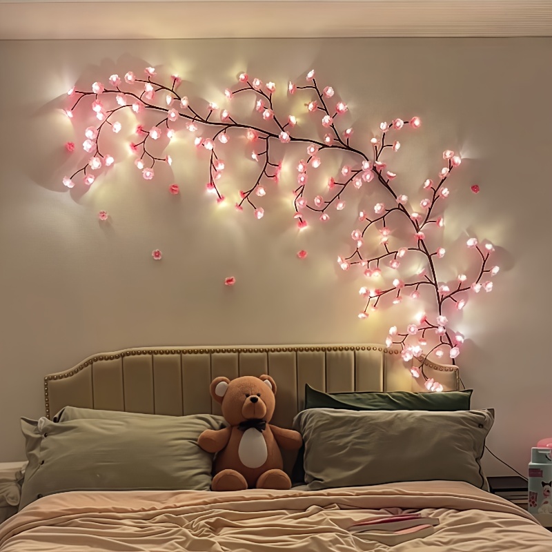 96 144 led sakura cabinet lights usb - Temu