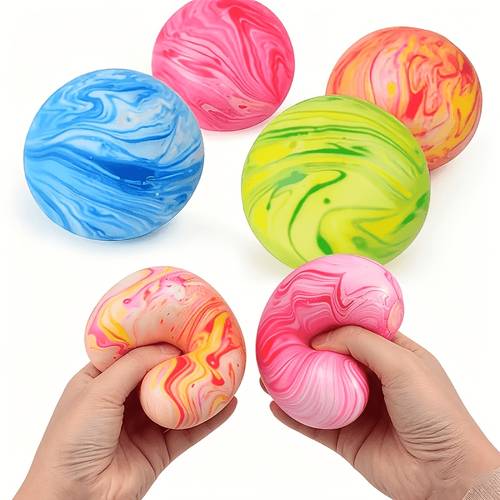 giant colorful extruded ball toy soft slow rebound fun sensory toy perfect gift for birthday gifts holiday gifts classroom prizes the best toy for relieving anxiety