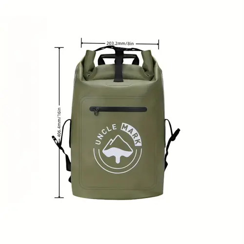 high quality backpack dry bag pail bag floating bag dry backpack 30l outdoor camping fishing camping beach rafting boating hiking pyc rolled mouth bag