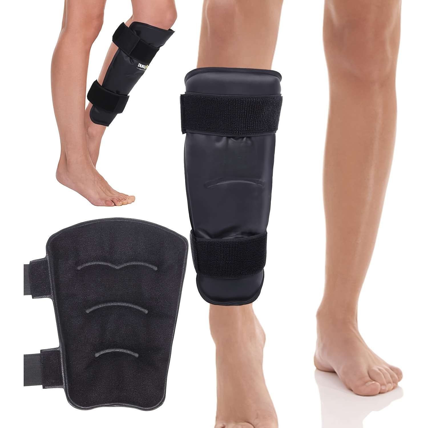 Calf Compression Sleeve Elastic Support Brace Exercise Leg Shin Splints  Large