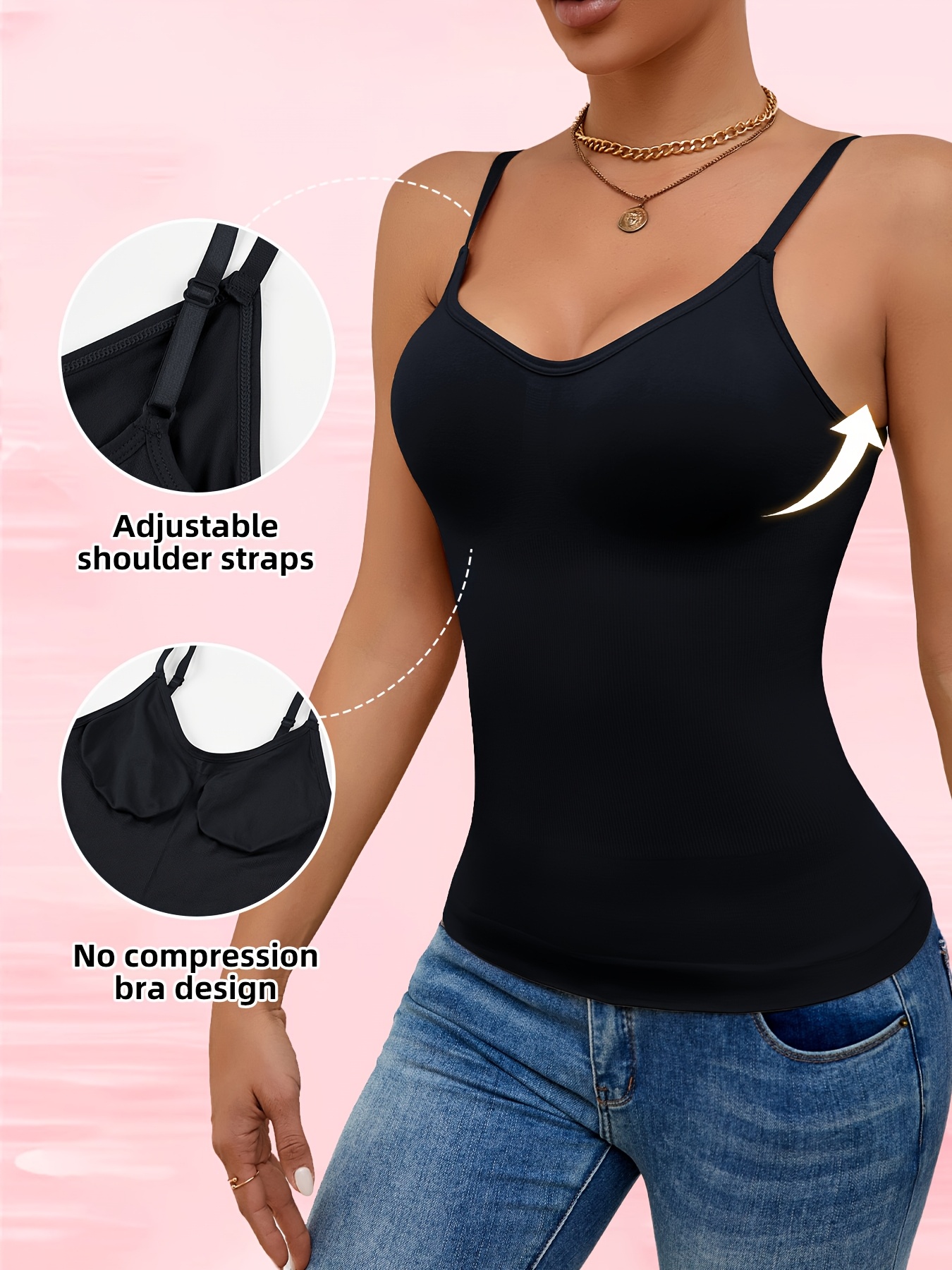 Women's Tight Belly Tank Top - Posture-Correcting Seamless Non-Compression Blouse, Tummy Control Workout Shirt & Everyday Base Layer in Royal Blue - Elegant Women's Tops for Gym, Casual, Formal Outfits, Sleeveless Design, Flexible Material, Fitness Enthusiasts