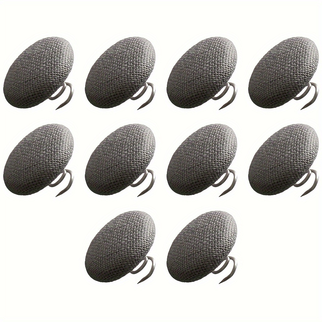 20/10pcs Covered Button Twist Pins - For Bed Skirts Pins, Sofa, Upholstery, Armchair Caddies, Armrest Covers, Slipcovers