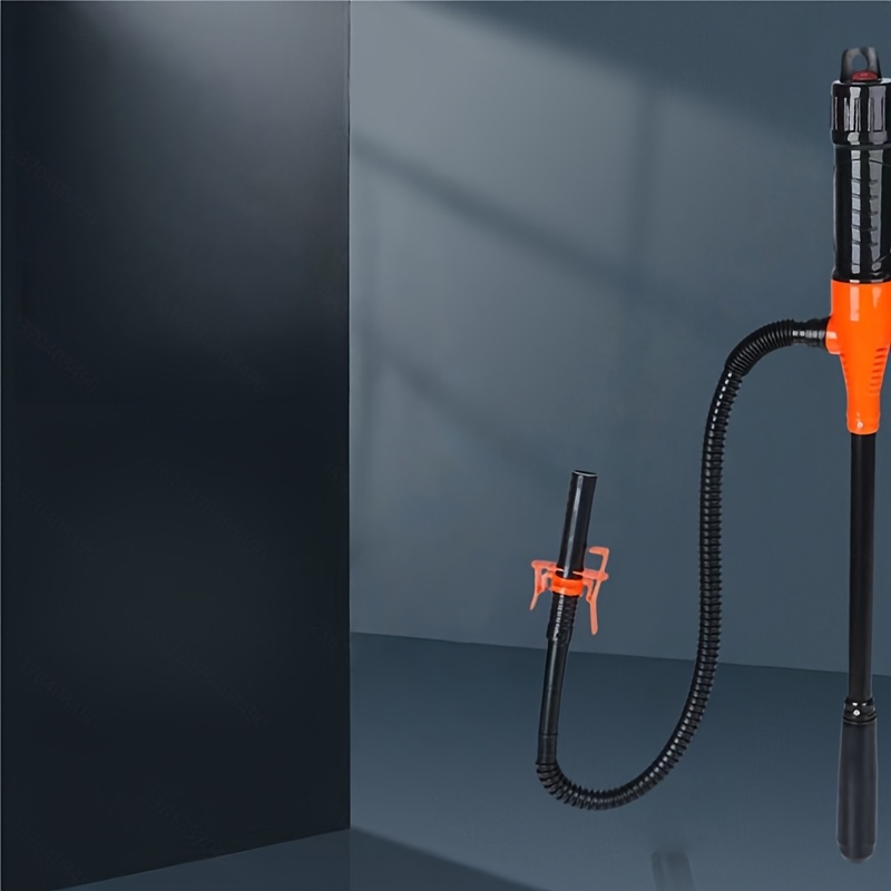 TEMU Portable Fuel Delivery Pump, Oil Extraction Pump, Suction Pump, Battery-powered Liquid Transportation Device, Nozzle, With Capacity Of 9.08 Per