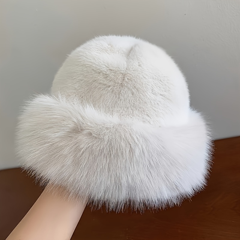 womens winter warm fur mongolian hat - Temu Mexico display picture 1