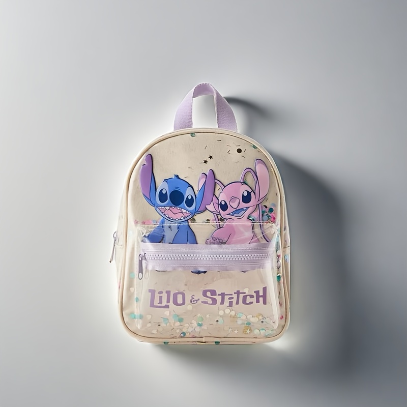 

Disney And Stitch Angel Cartoon Print Backpack Light Backpack Women's Handbag Backpack