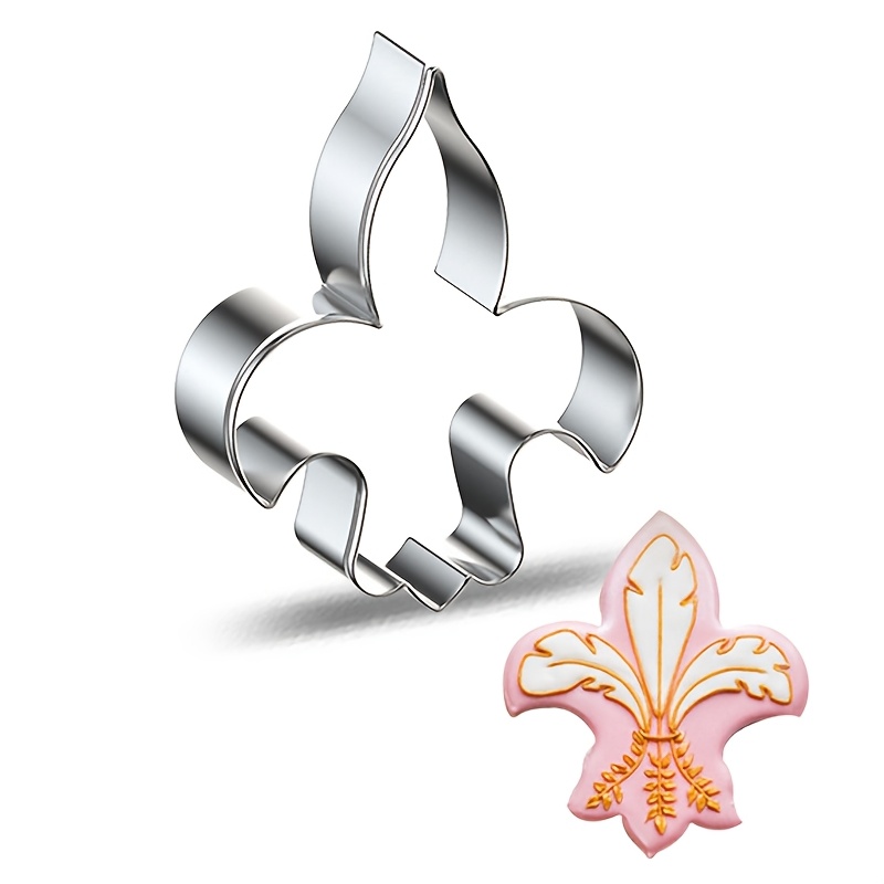 Stainless Steel Hardware Flower Cookie Cutter, Cake Mold, Bun Baking Mold, 1pc