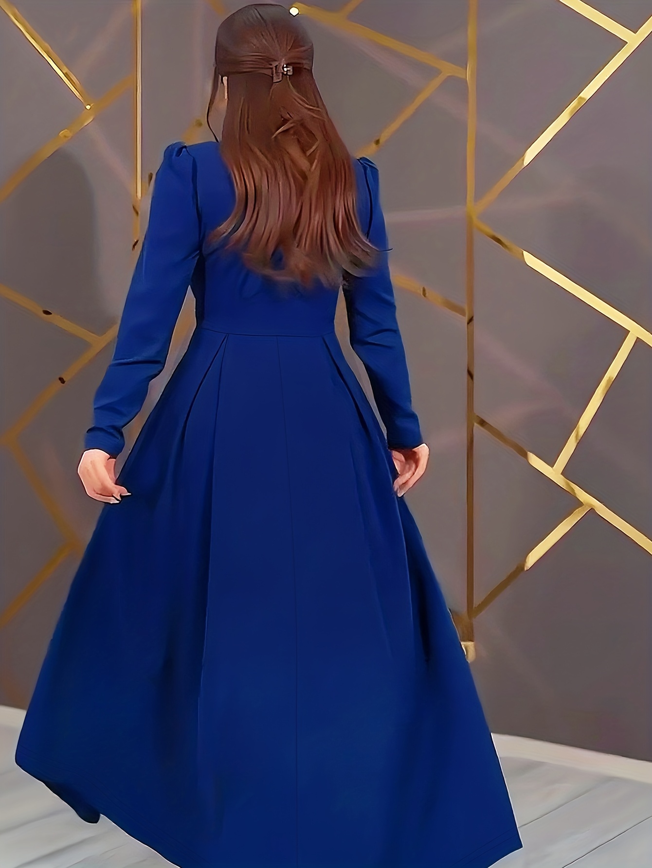long dress half sleeve Wedtrend Women Chiffon Dark Green Evening Dress A Line V Neck Floor Length  Mother Of The Bridal Dress With Half Sleeves – WEDTREND