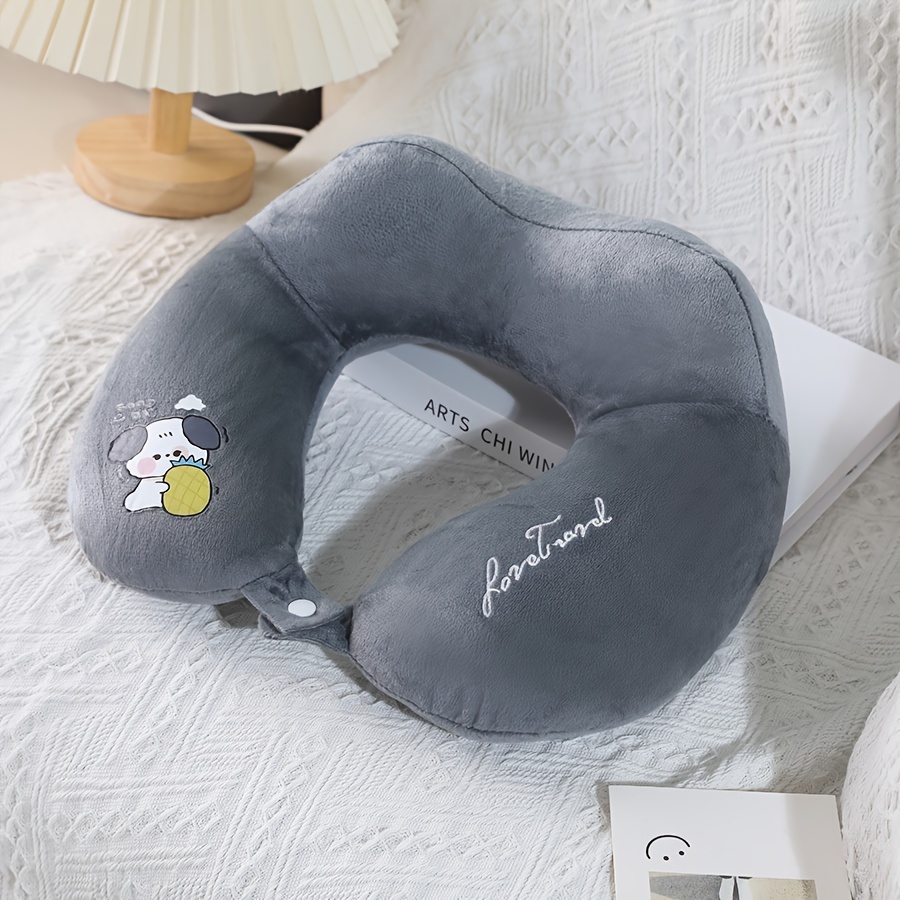 U-shaped Neck Pillow Travel Airplane Headrest Adult Neck Support Car Office Nap Pillow U-shaped Pillow Neck Protector Plane Train Double Hump Office Cervical Pillows For Adults