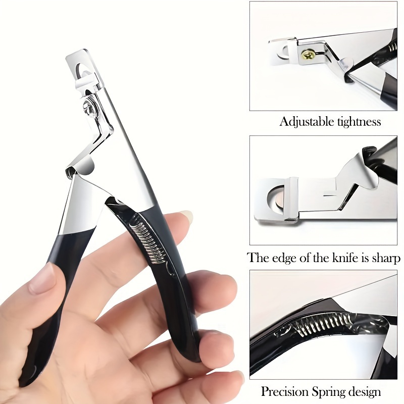 Dog Cat Nail Clipper, Stainless Steel Pet Toes Cutter Scissor Grooming 