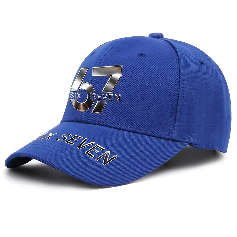 1pc/2pcs, Boné de Baseball com 67 Letras Impressas e Mala de Ombro 7