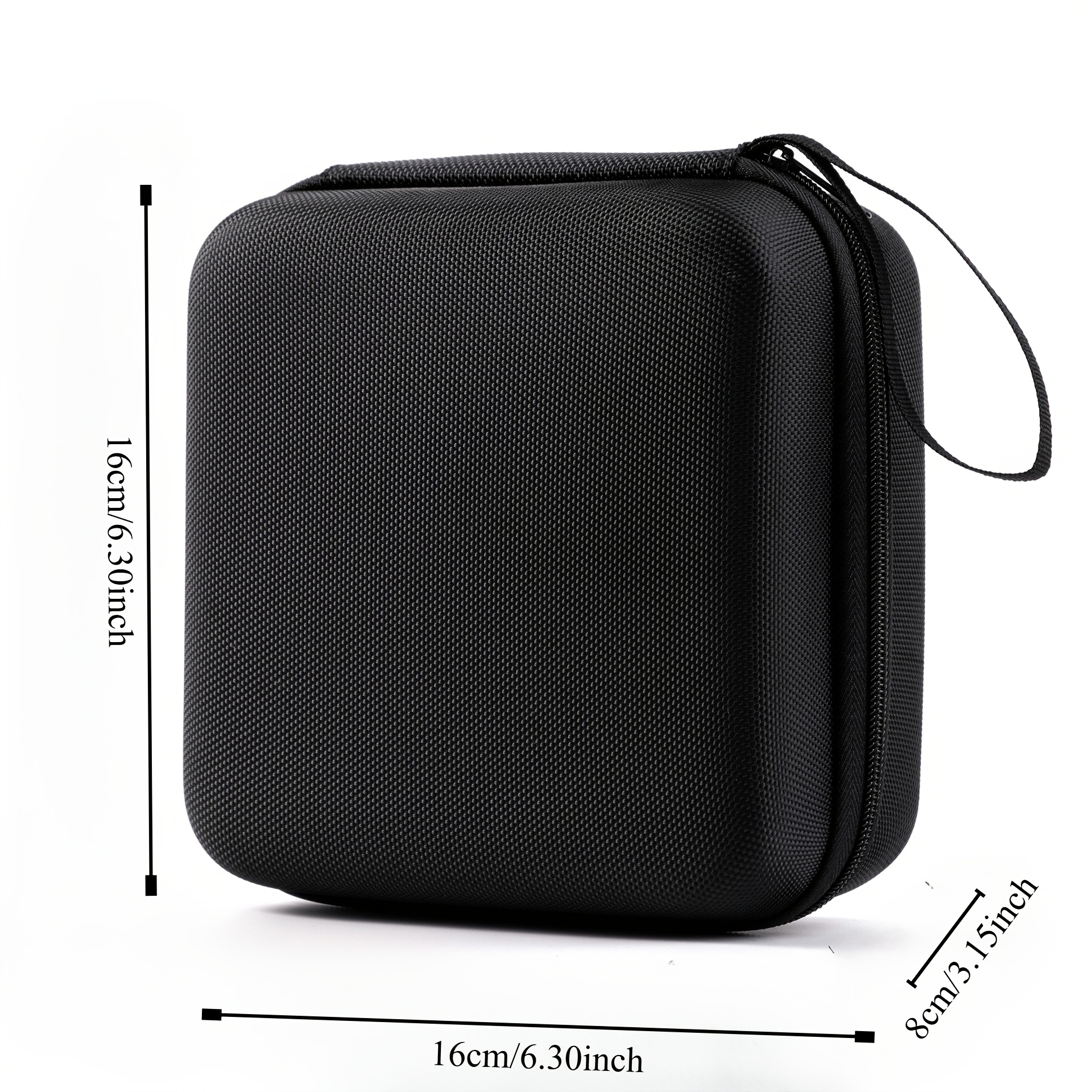 Blood Pressure Monitor Storage Box With Handle Portable Electronic Instrument Tool Hard Case Eva Storage Bag