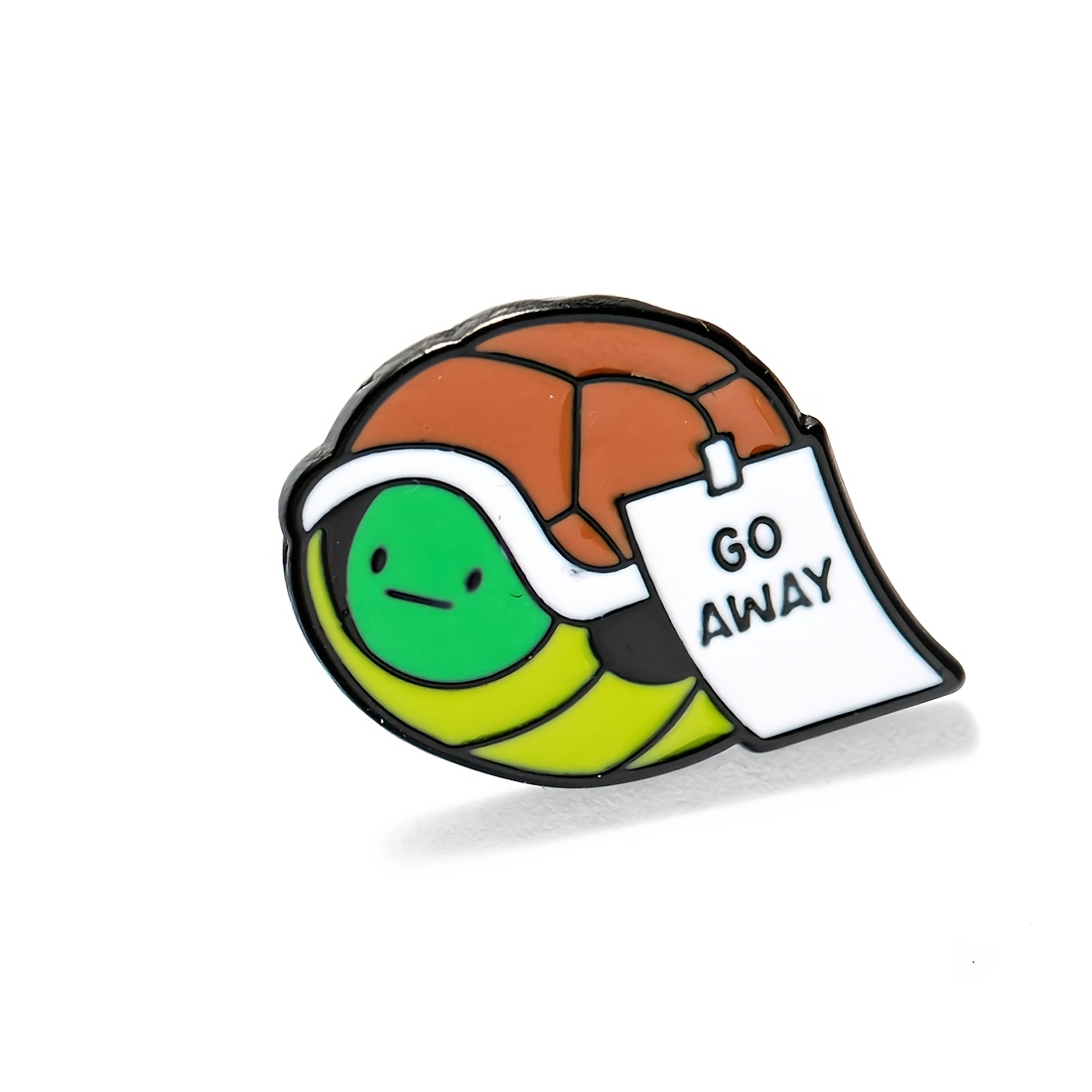 Cartoon Cute Stone Enamel Pin Decorative Brooch