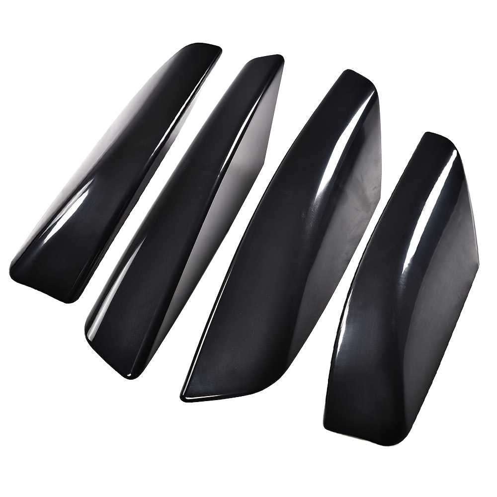 TEMU Roof Rack Rail End Cover Shell Fit For For 4runner For N210 2003 2004 2005 2006 2007 2008 2009 4pcs Black
